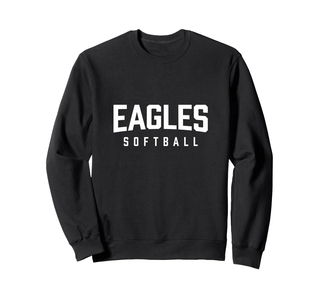 Eagle Inspired Softball Sweatshirt - Graphic Print for Adults - T-Shirt, Sweatshirt, Hoodie