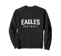 Eagle Inspired Softball Sweatshirt - Graphic Print for Adults - T-Shirt, Sweatshirt, Hoodie