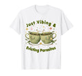Funny Wellness Vibes Aesthetic Tea T-Shirt - Novelty Apparel Men Women - T-Shirt, Sweatshirt, Hoodie