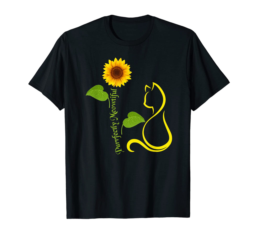 Purrfectly Meowtiful Cat T-Shirt - Casual Everyday Wear for Adults - T-Shirt, Sweatshirt, Hoodie