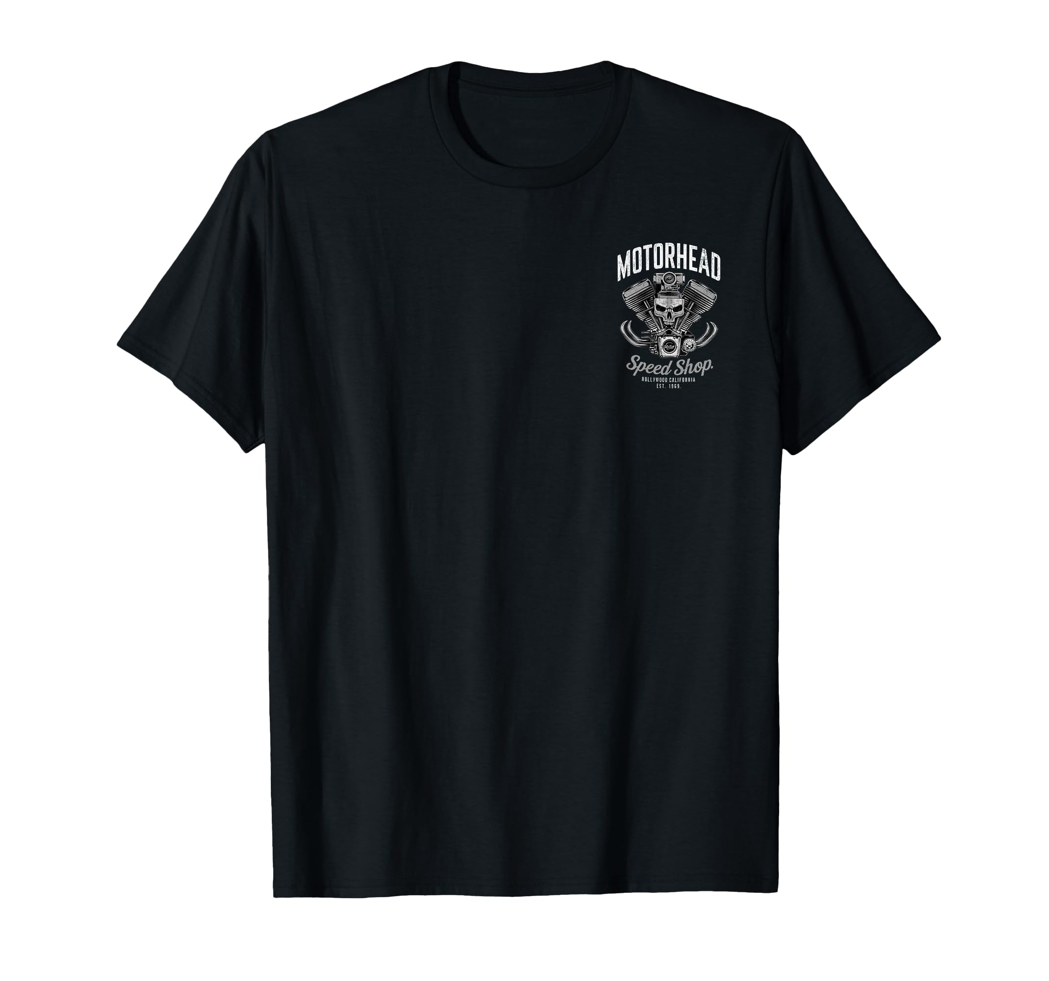Skeleton Motor Head Speed Shop Hot T-Shirt - Streetwear Style for Adults - T-Shirt, Sweatshirt, Hoodie