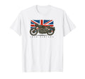 Old School Antique British Motorcycle T-Shirt - Aesthetic Graphic Men Women - T-Shirt, Sweatshirt, Hoodie