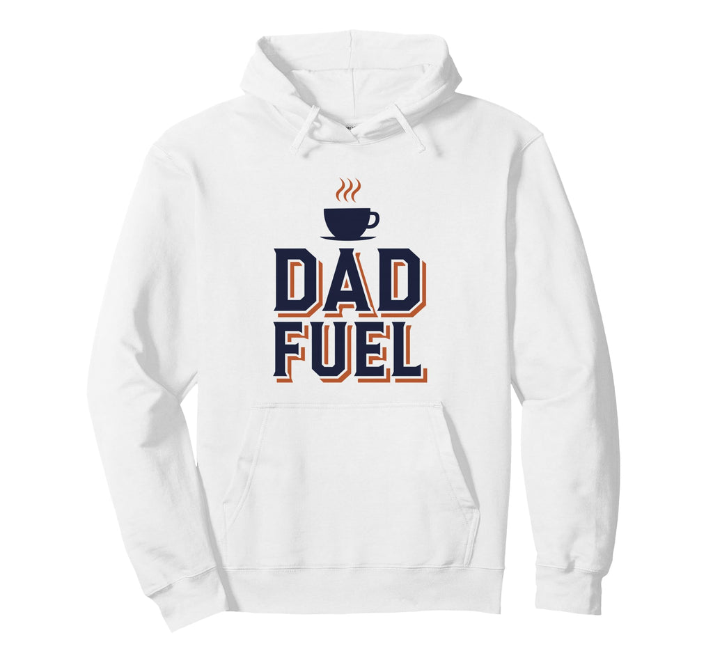 Dad Fuel Bold Fathers Day Hoodie - Trendy Graphic Men Women - T-Shirt, Sweatshirt, Hoodie