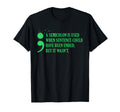 Semicolon Mental Health Awareness T-Shirt - Custom Art Print for Adults - T-Shirt, Sweatshirt, Hoodie