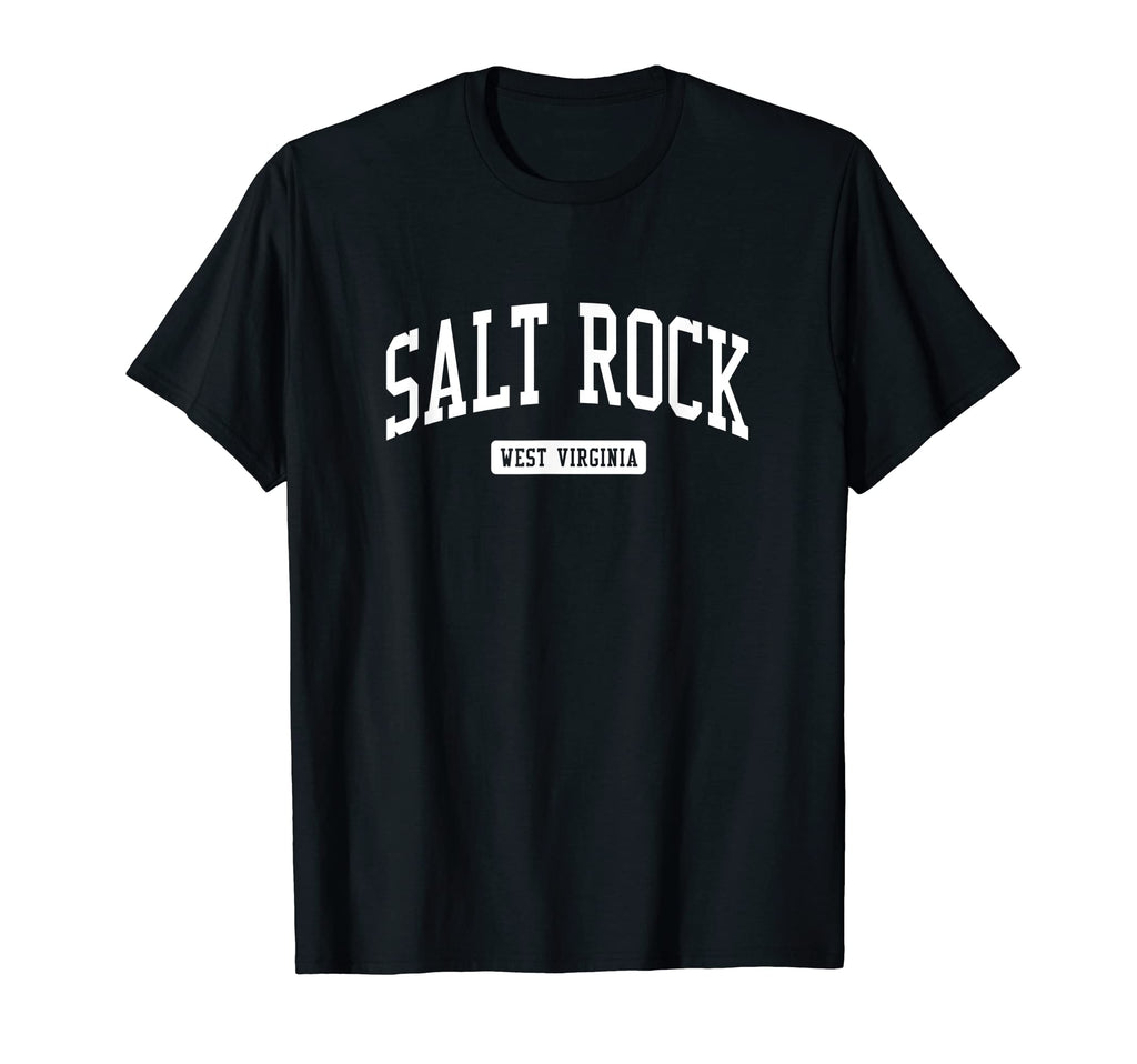 Salt Rock West Virginia Wv Athletic T-Shirt - Minimalist Print for Adults - T-Shirt, Sweatshirt, Hoodie