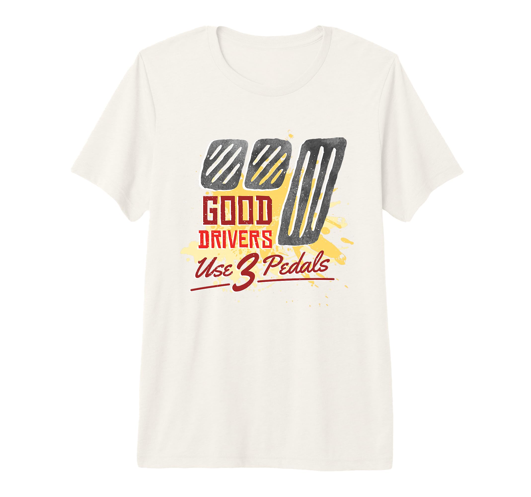 Manual Transmission Good Drivers Use 3 T-Shirt - Unique Graphic for Adults - T-Shirt, Sweatshirt, Hoodie