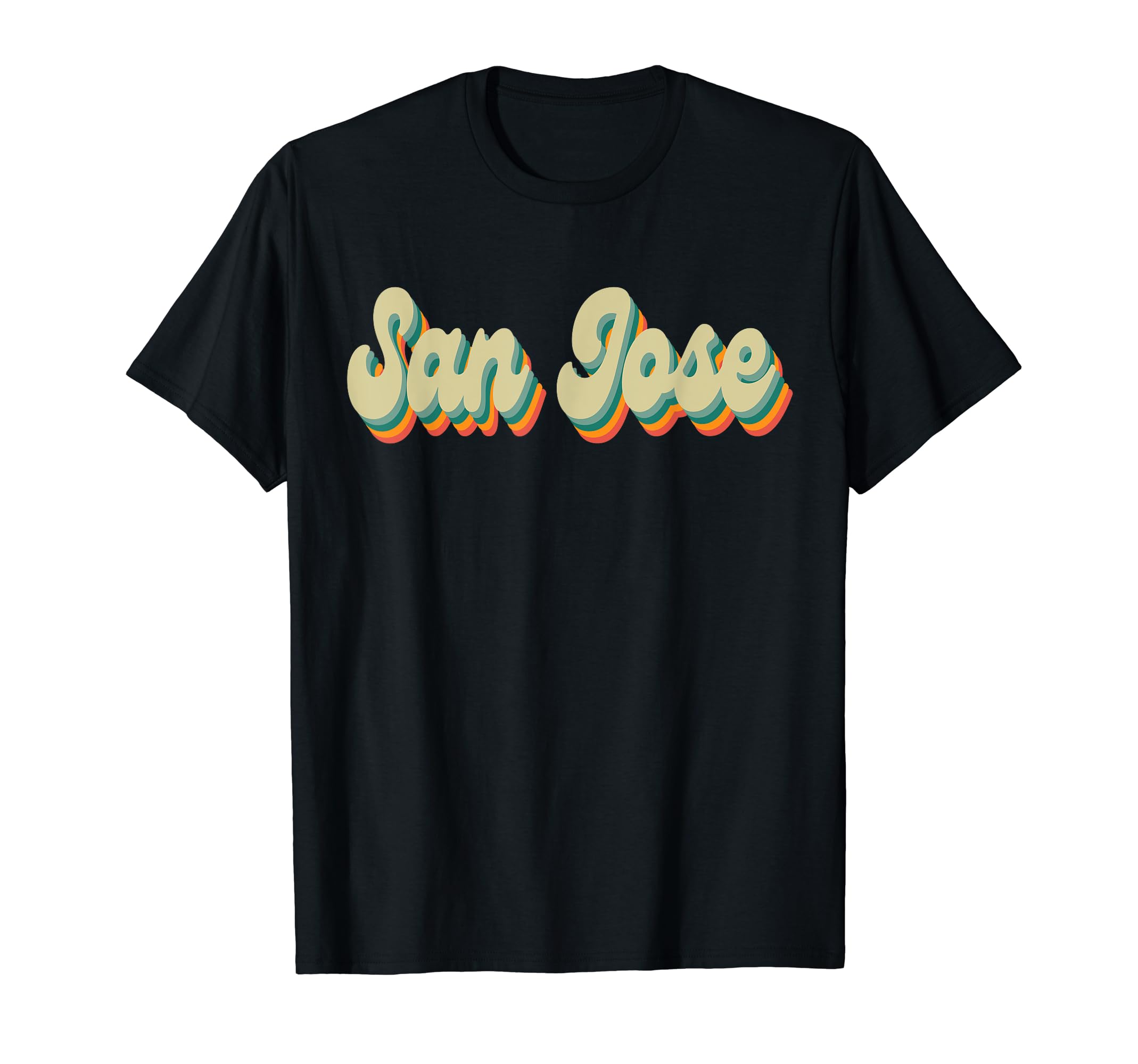San Jose 70S 80S 90S T-Shirt - Novelty Apparel Unisex - T-Shirt, Sweatshirt, Hoodie