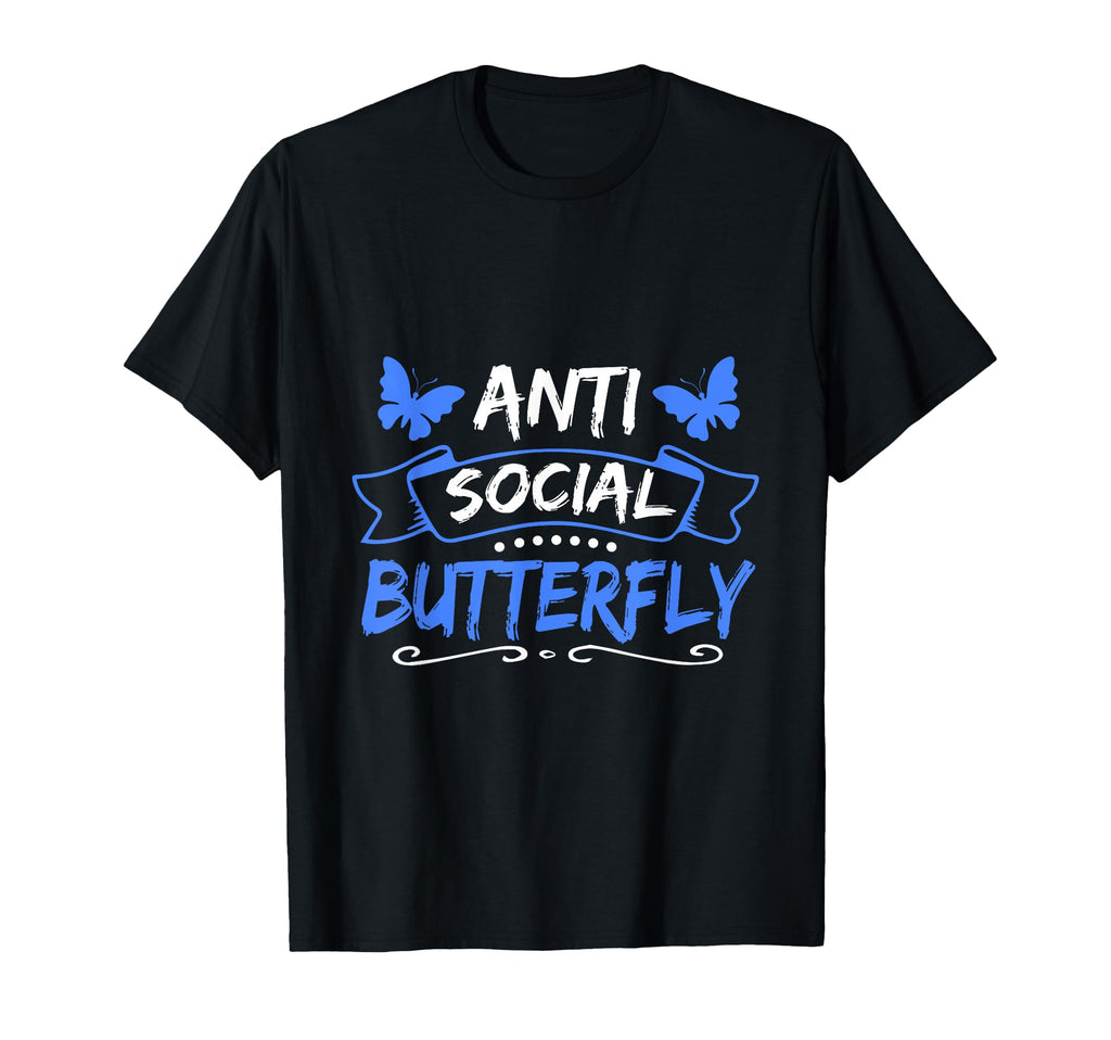 Sarcastic Introverted Antisocial T-Shirt - Minimalist Print Men Women - T-Shirt, Sweatshirt, Hoodie