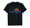 Retrowave Synthwave Vaporwave Sunset T-Shirt - Unique Graphic Men Women - T-Shirt, Sweatshirt, Hoodie