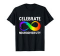 Celebrate Neurodiversity Autism Awareness T-Shirt - Novelty Apparel Unisex - T-Shirt, Sweatshirt, Hoodie