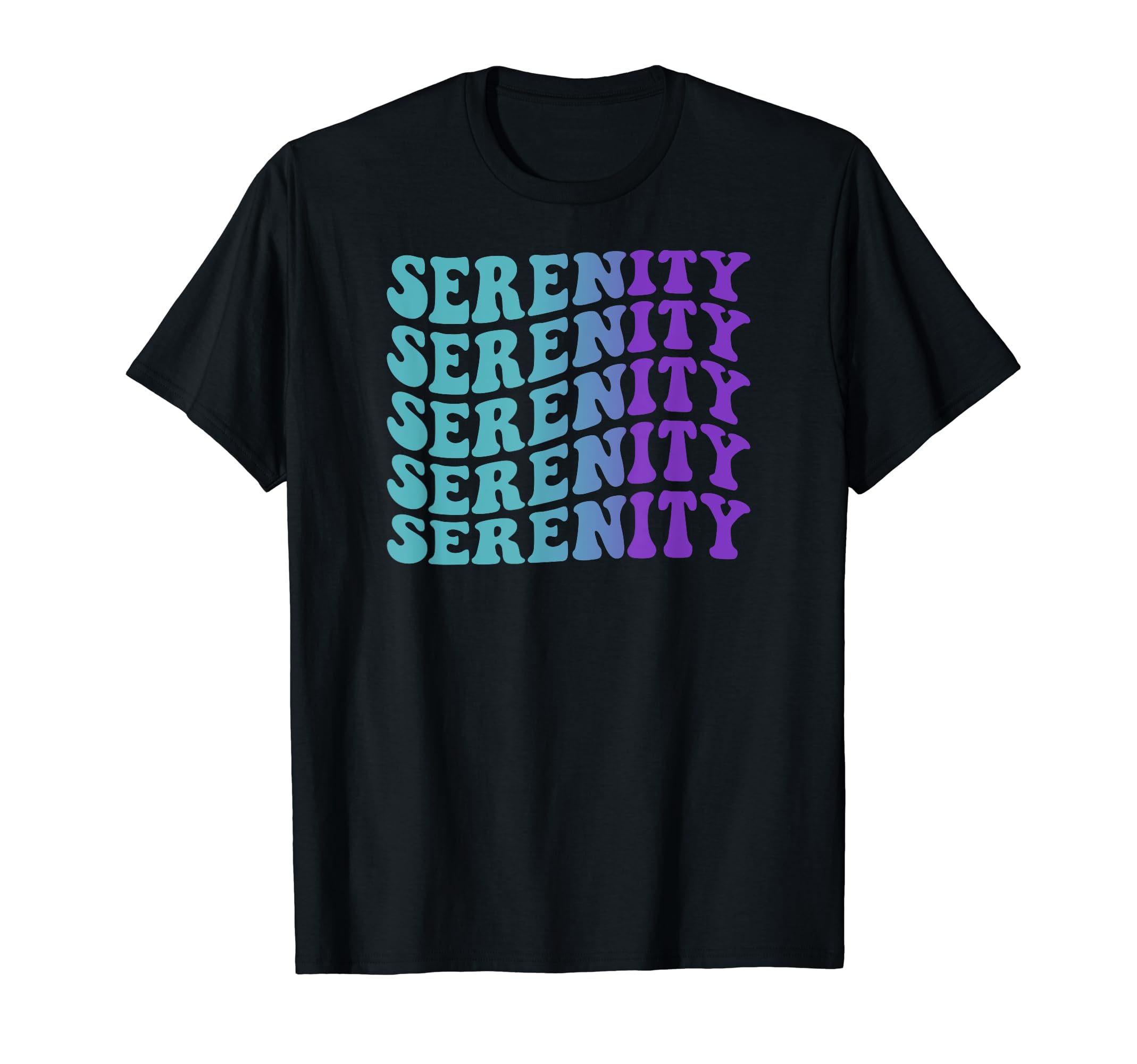 Serenity Self Care T-Shirt - Custom Art Print Men Women - T-Shirt, Sweatshirt, Hoodie