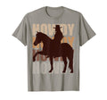 Howdy Cowgirl Horse Western Country T-Shirt - Casual Everyday Wear Unisex - T-Shirt, Sweatshirt, Hoodie