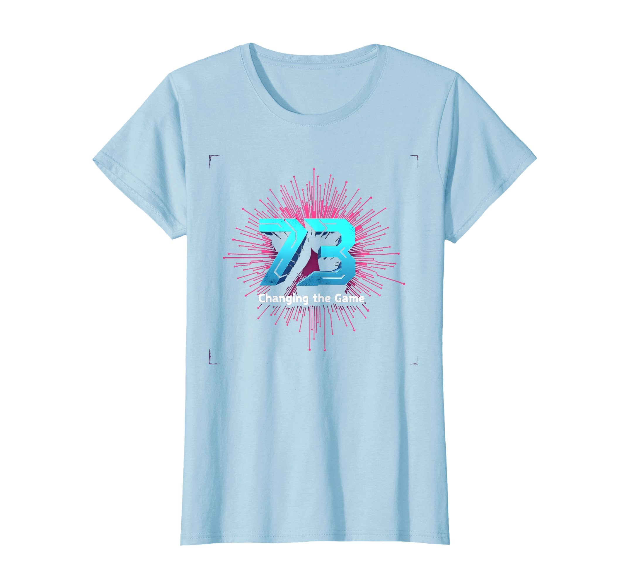 73 Game Changer Birthday Gift Blue T-Shirt - Fun Novelty Design Men Women - T-Shirt, Sweatshirt, Hoodie