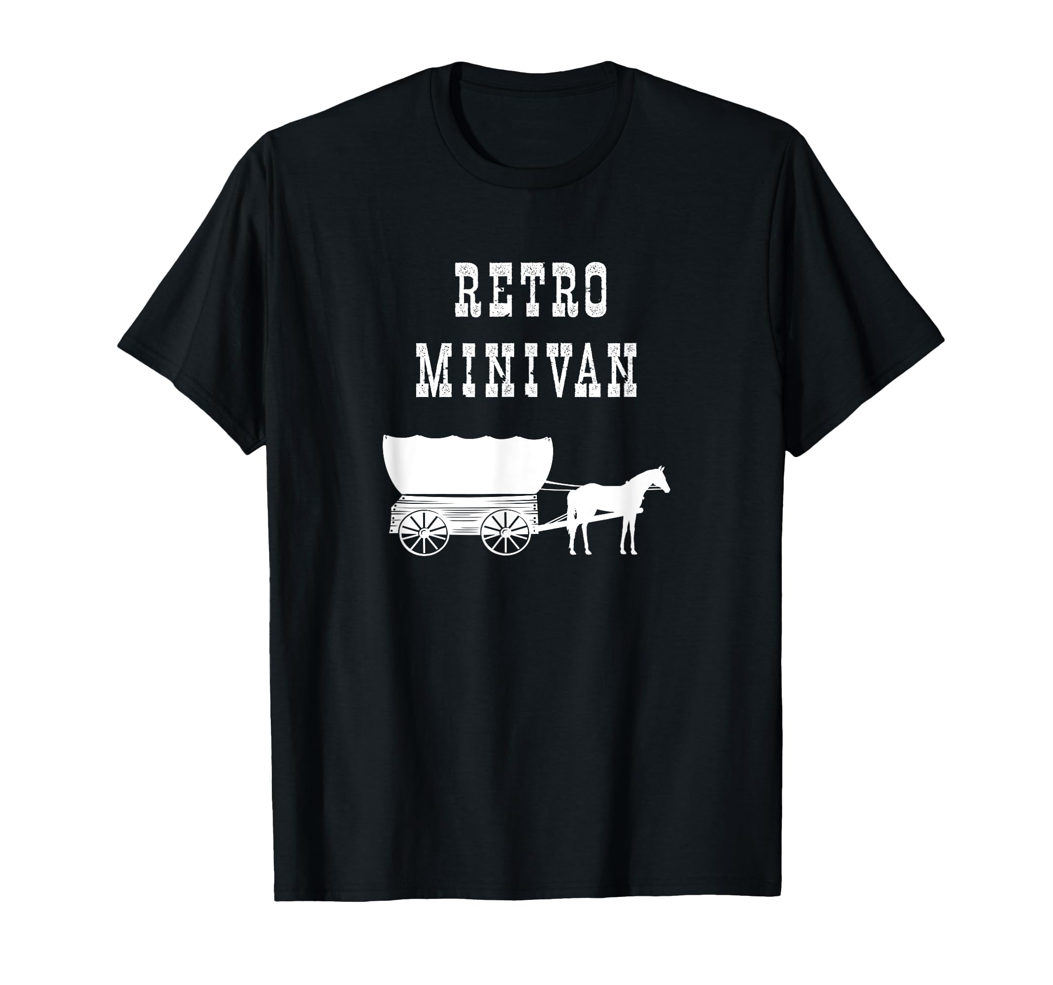 Funny Minivan Conestoga Covered Wagon T-Shirt - Trendy Graphic Men Women - T-Shirt, Sweatshirt, Hoodie