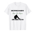 Depression Awareness Stop Stigma Mental T-Shirt - Trendy Graphic Unisex - T-Shirt, Sweatshirt, Hoodie