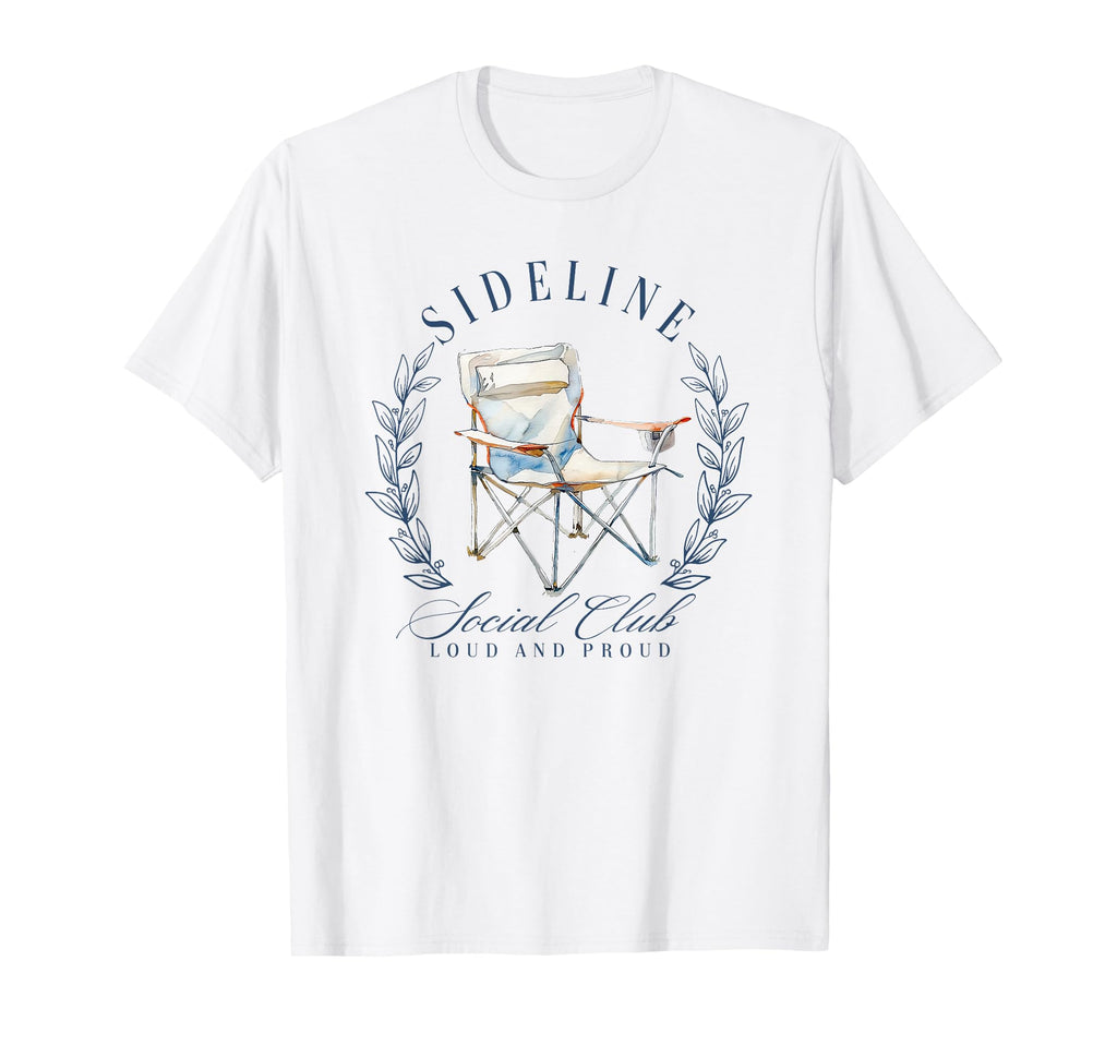 Sideline Social Club T-Shirt - Fun Novelty Design Unisex - T-Shirt, Sweatshirt, Hoodie
