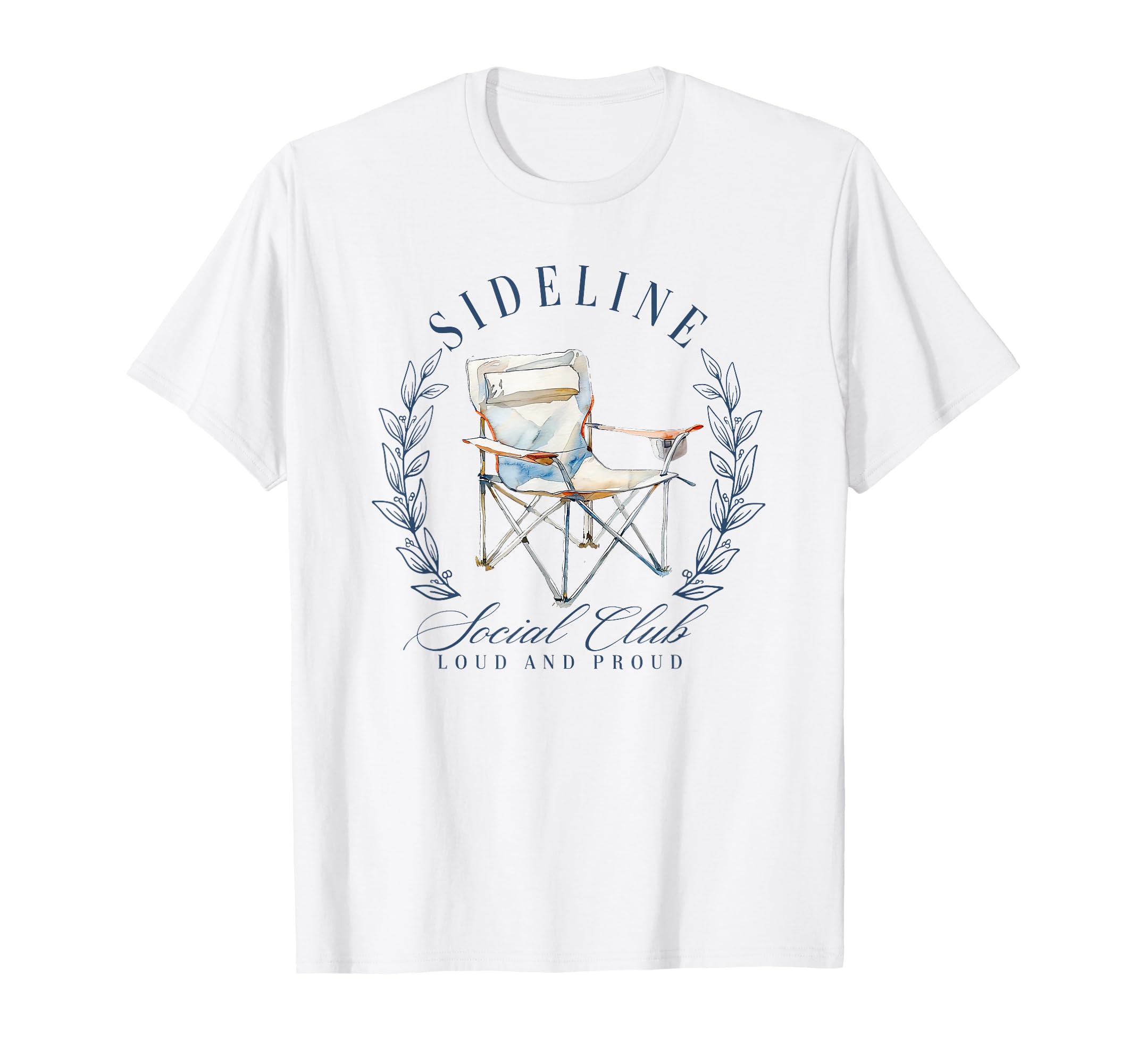 Sideline Social Club T-Shirt - Fun Novelty Design Unisex - T-Shirt, Sweatshirt, Hoodie