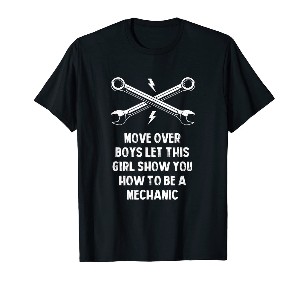 Show How To Be Mechanic Car Serviceman T-Shirt - Graphic Print for Adults - T-Shirt, Sweatshirt, Hoodie
