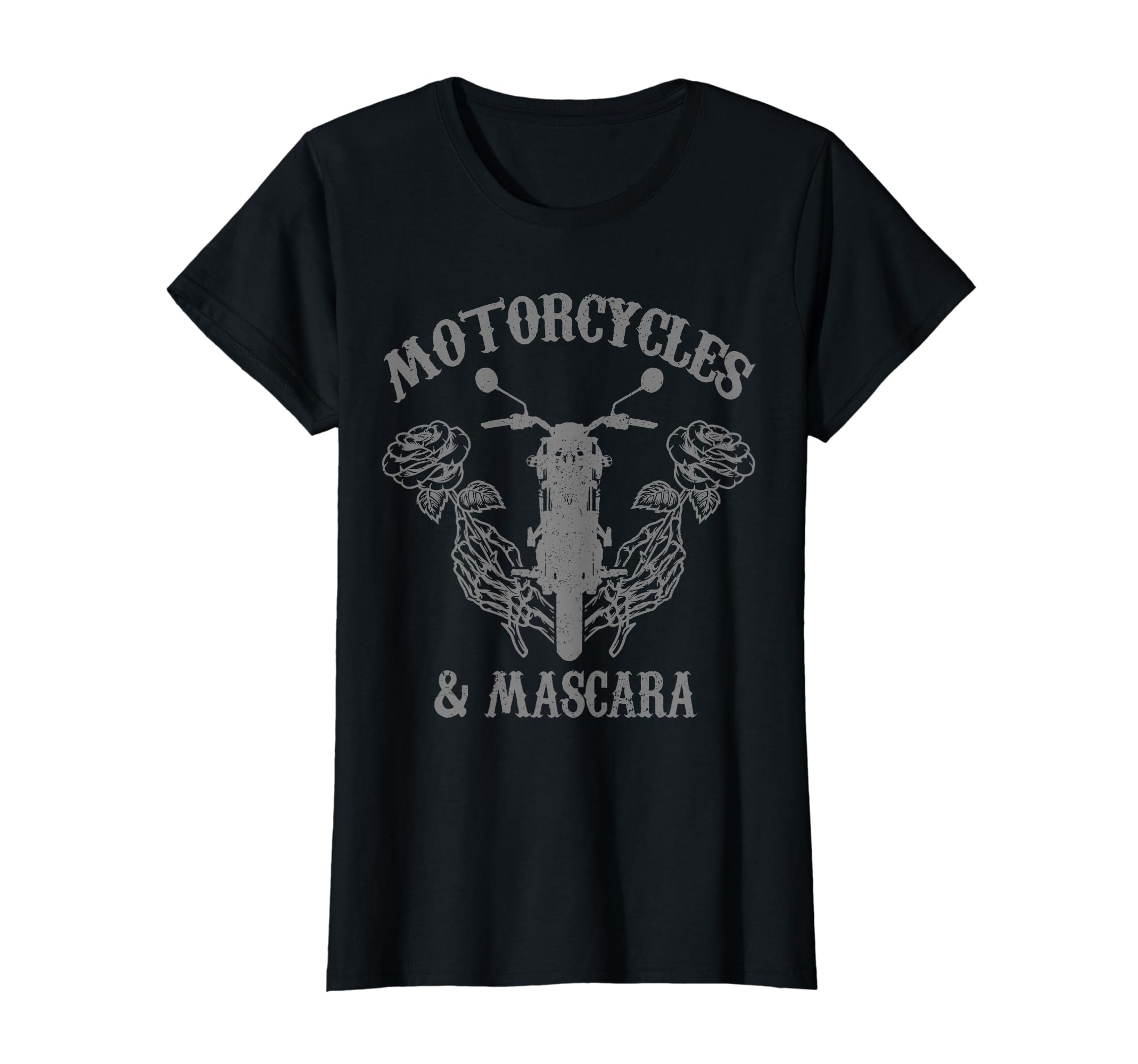 Motorcycles Mascara Biker T-Shirt - Custom Art Print for Adults - T-Shirt, Sweatshirt, Hoodie