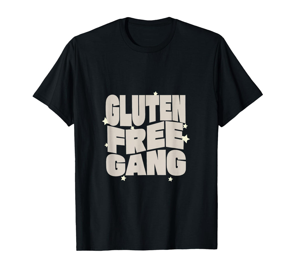 Gluten Free Gang Funny Celiac T-Shirt - Novelty Apparel Men Women - T-Shirt, Sweatshirt, Hoodie