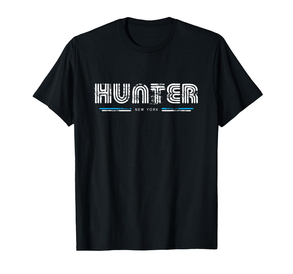 Hunter Mountain Ny New York 70S T-Shirt - Fun Novelty Design for Adults - T-Shirt, Sweatshirt, Hoodie
