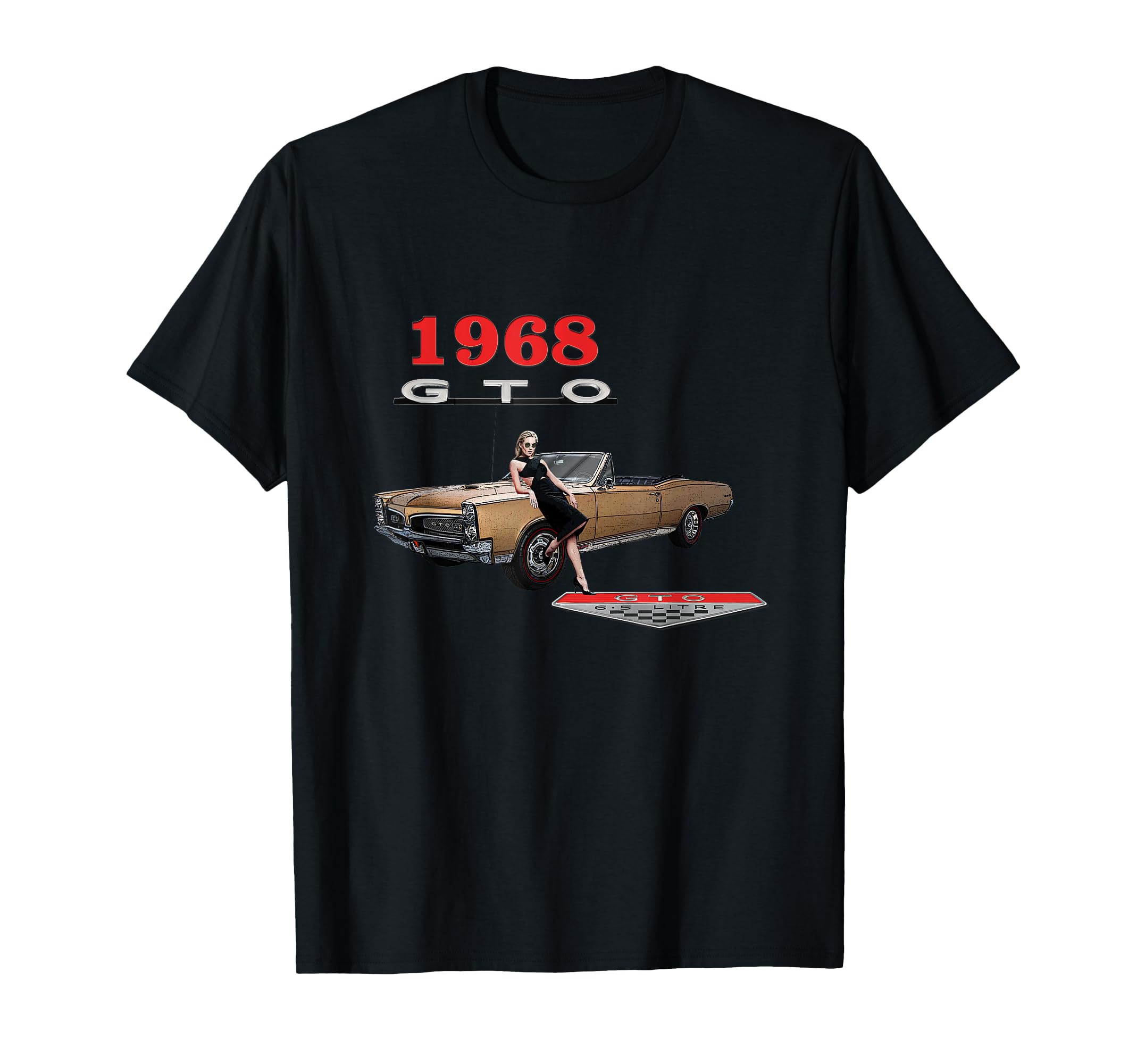 Cars Cars 1960S 1968 Gto Muscle Cars T-Shirt - Novelty Apparel for Adults - T-Shirt, Sweatshirt, Hoodie