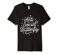 Anti Social Butterfly T-Shirt - Streetwear Style Men Women - T-Shirt, Sweatshirt, Hoodie