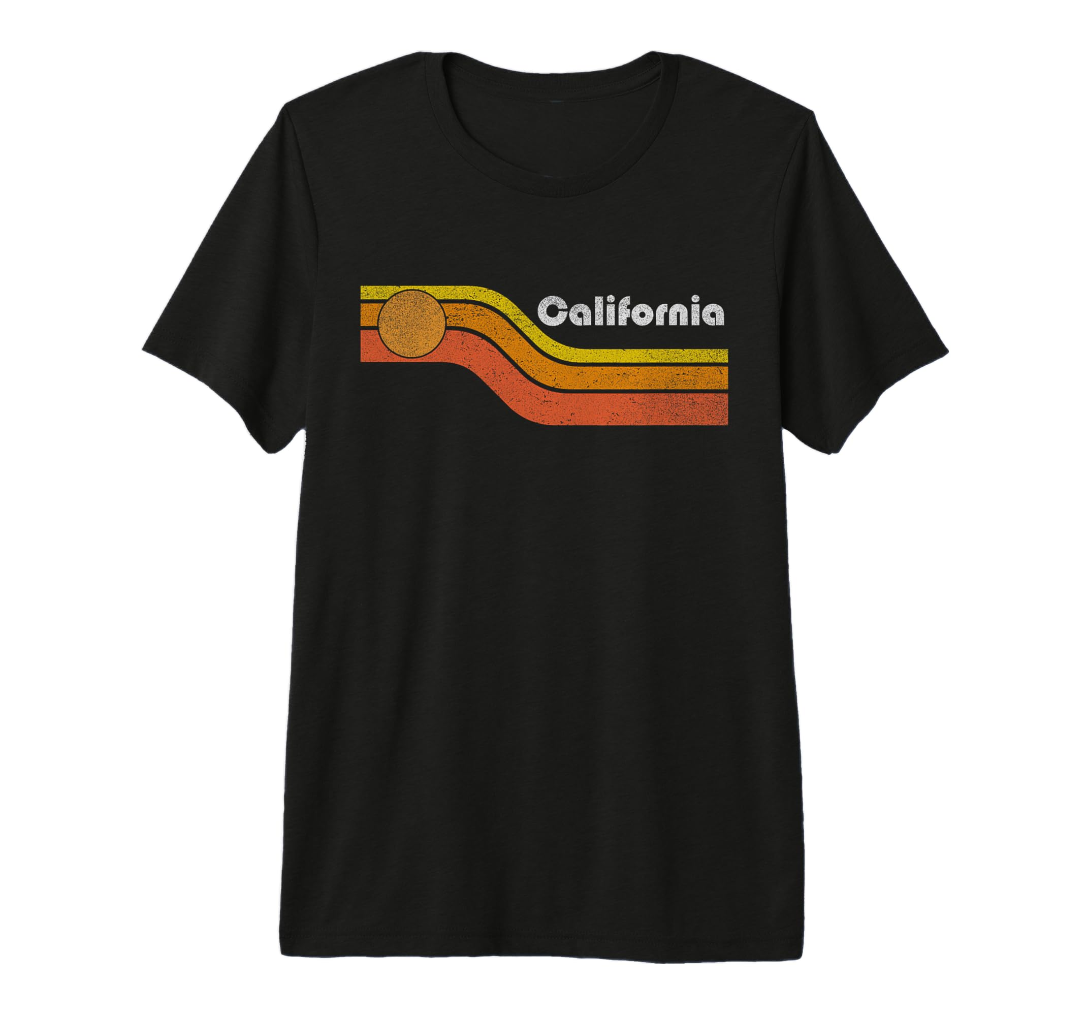 California 70S 80S Tri Blend T-Shirt - Minimalist Print Men Women - T-Shirt, Sweatshirt, Hoodie
