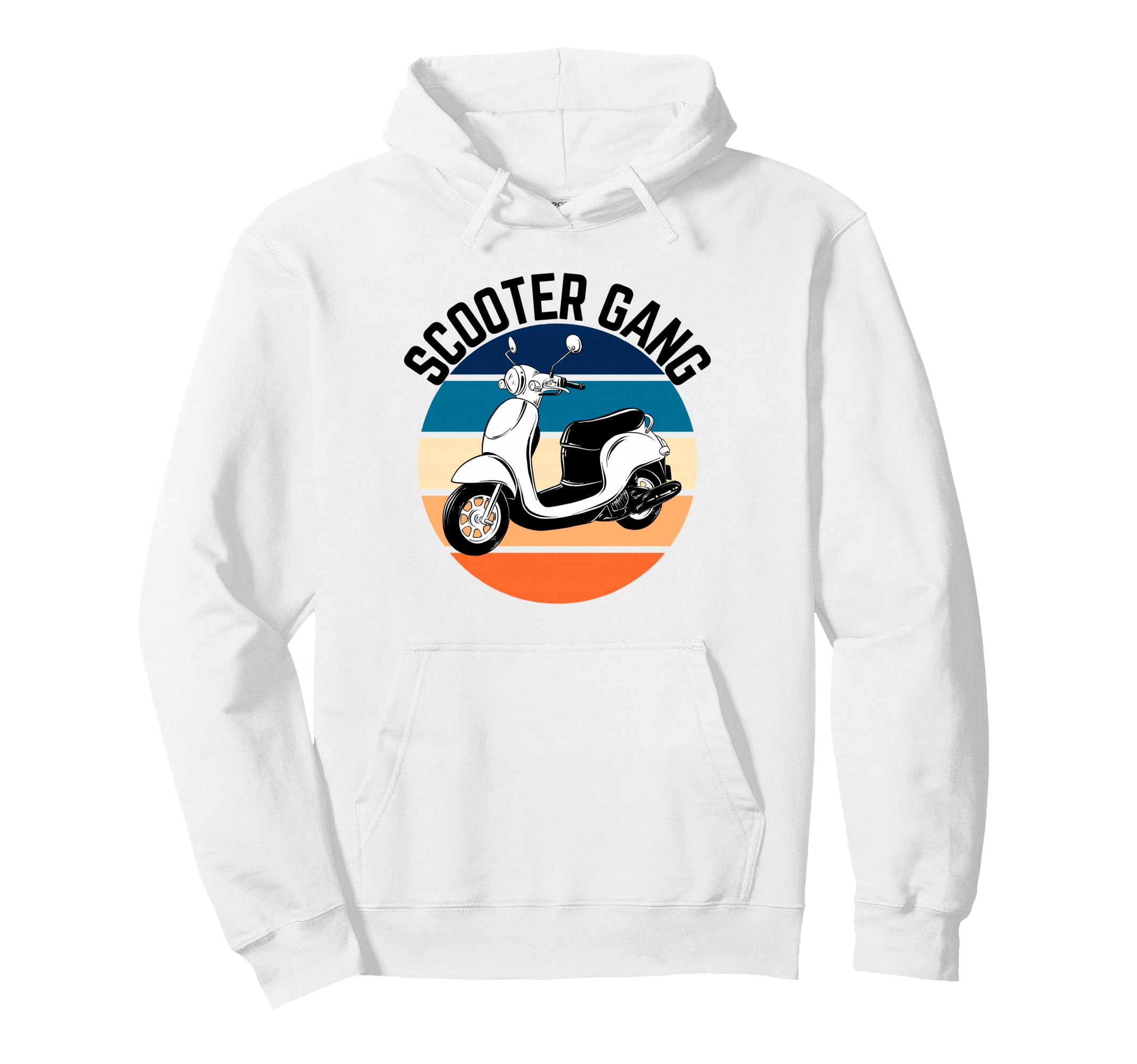 Scooter Gang Moped Motorcycle Gear 2 Hoodie - Casual Everyday Wear Unisex - T-Shirt, Sweatshirt, Hoodie