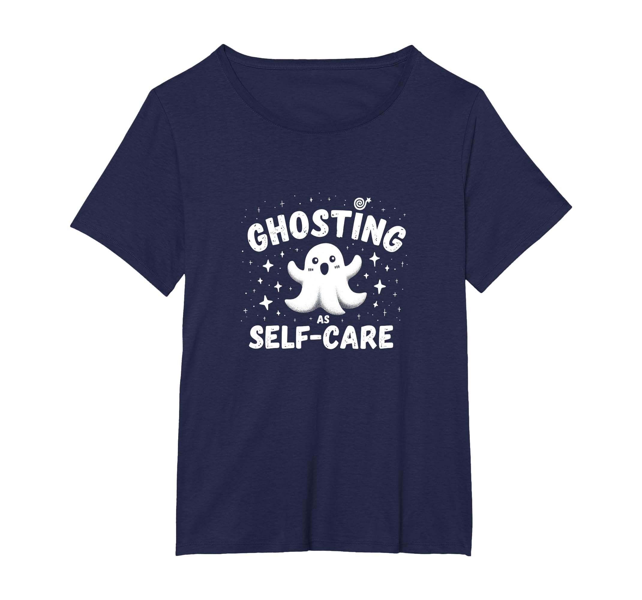 Halloween Modern Life Ghosting As Self T-Shirt - Trendy Graphic Men Women - T-Shirt, Sweatshirt, Hoodie