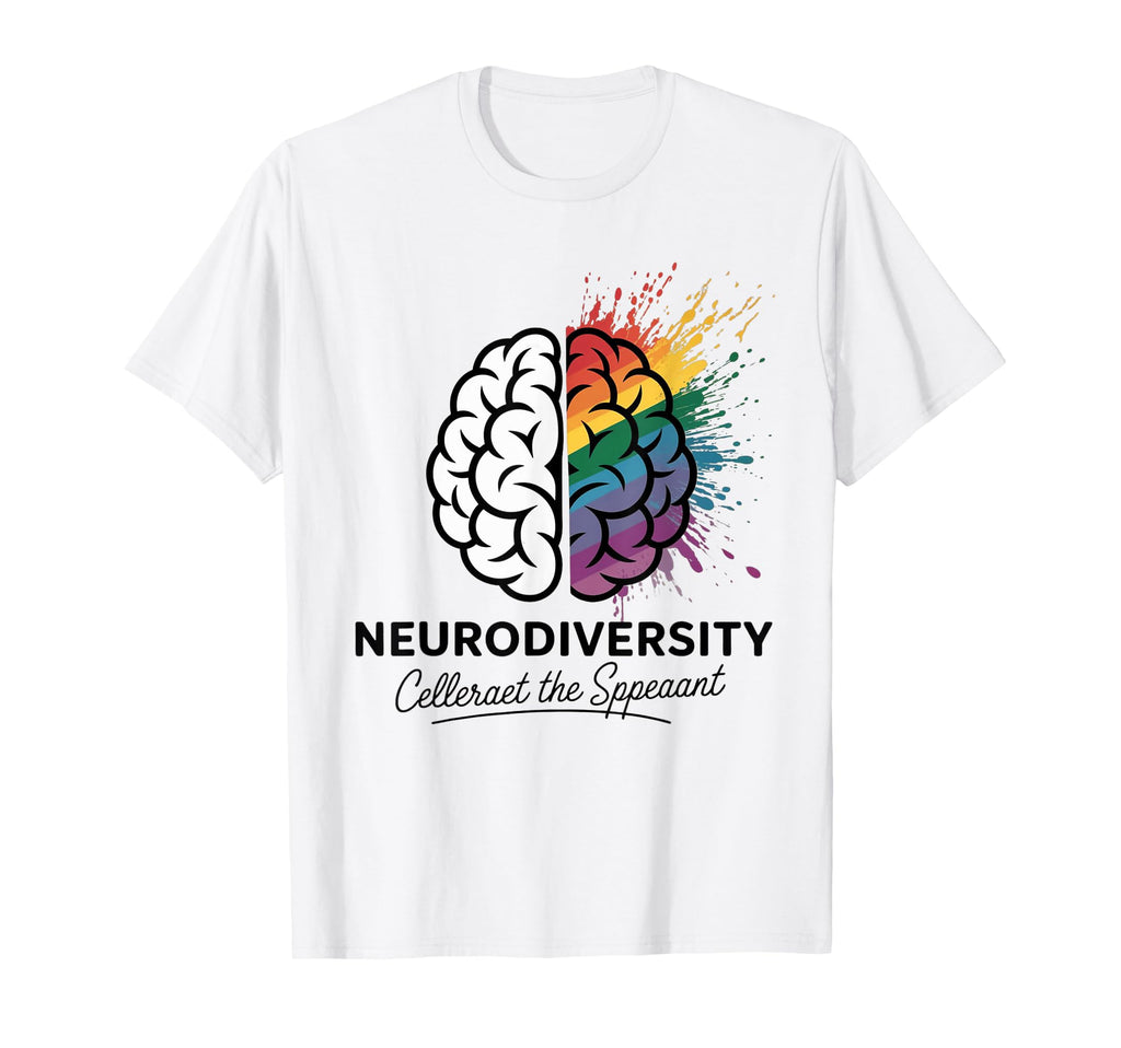 Neurodiversity Autism Spectrum Asd T-Shirt - Minimalist Print Men Women - T-Shirt, Sweatshirt, Hoodie