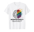 Neurodiversity Autism Spectrum Asd T-Shirt - Minimalist Print Men Women - T-Shirt, Sweatshirt, Hoodie