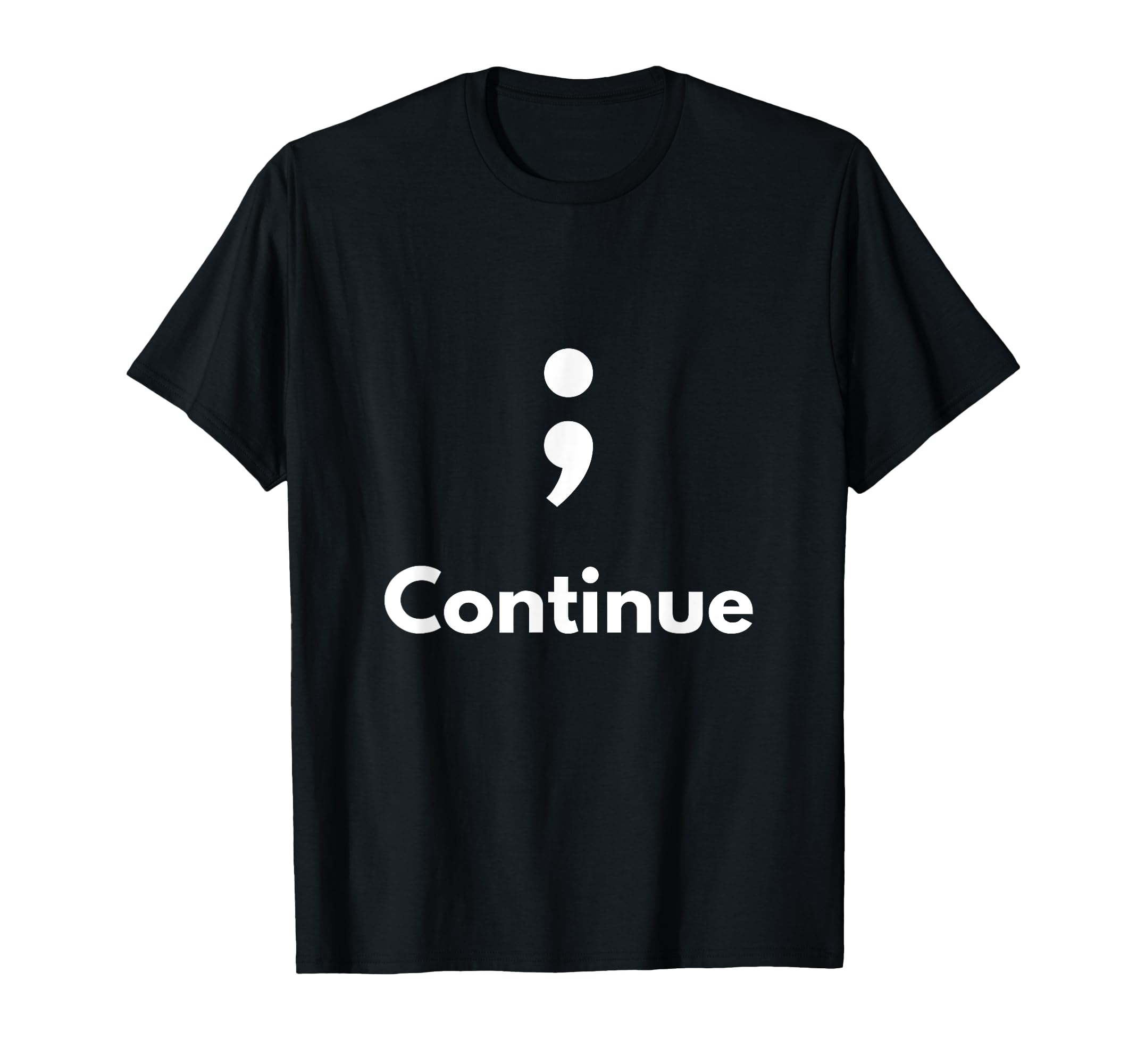 Its Okay Not To Be Okay Semicolon T-Shirt - Unique Graphic Men Women - T-Shirt, Sweatshirt, Hoodie