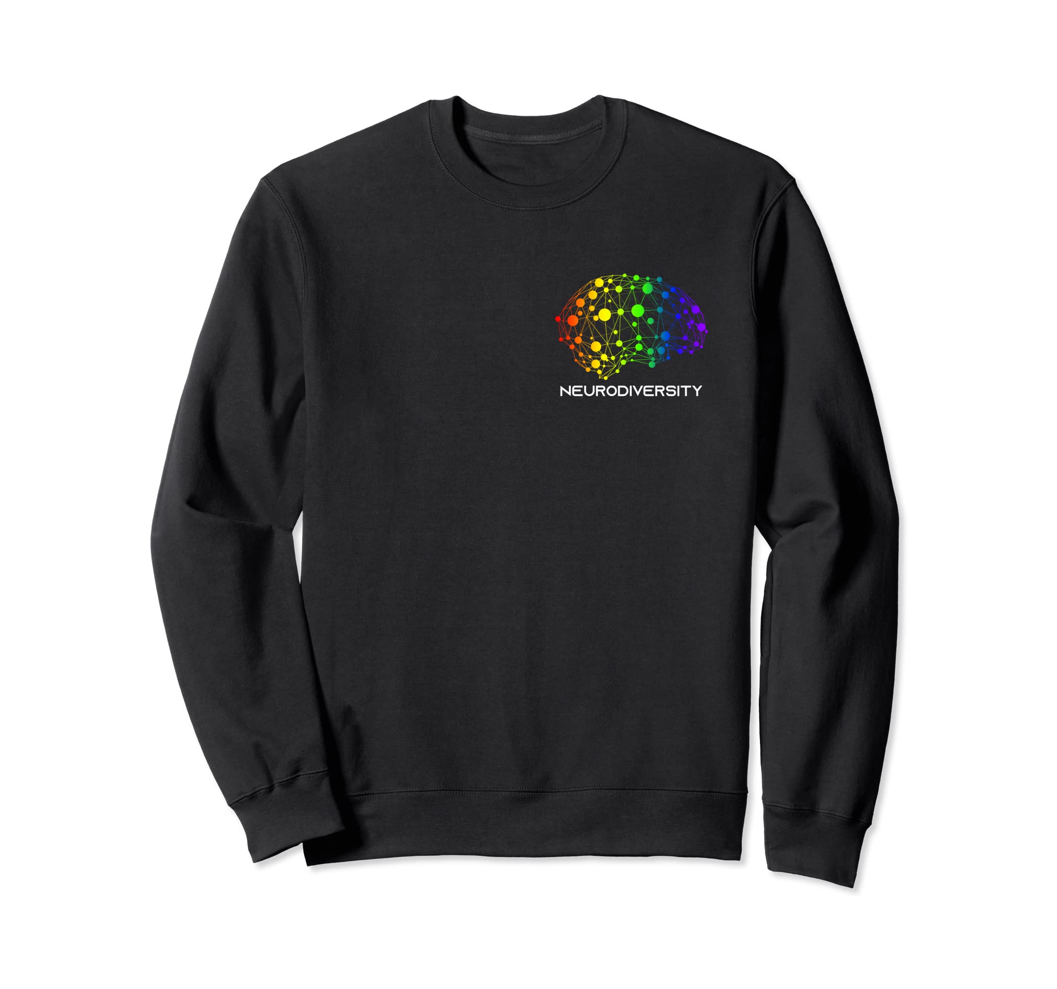 Embrace Neurodiversity Autism Sweatshirt - Fun Novelty Design for Adults - T-Shirt, Sweatshirt, Hoodie