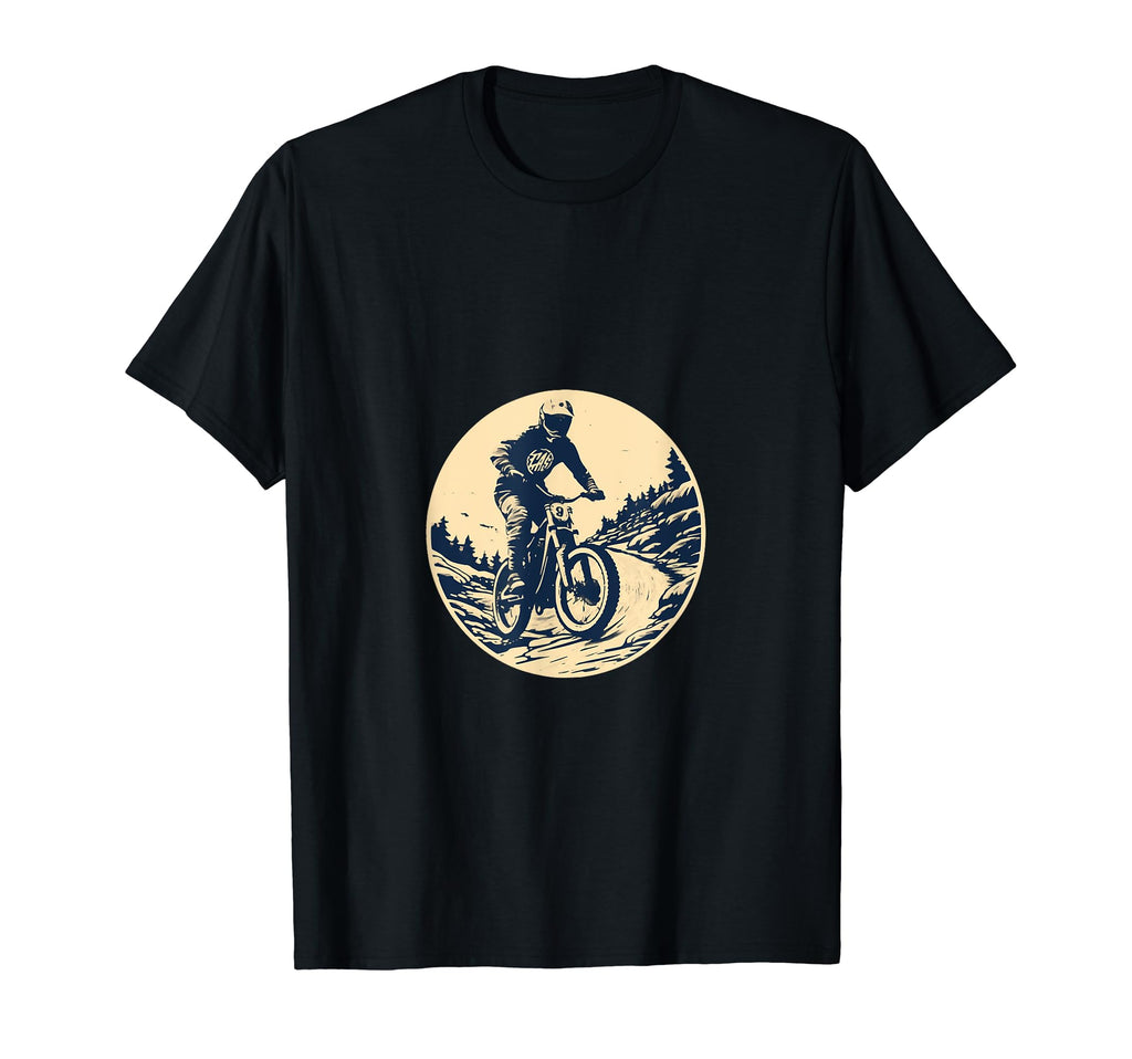 Dirt Bike Rider Dirt Jump Motorcycle T-Shirt - Minimalist Print for Adults - T-Shirt, Sweatshirt, Hoodie