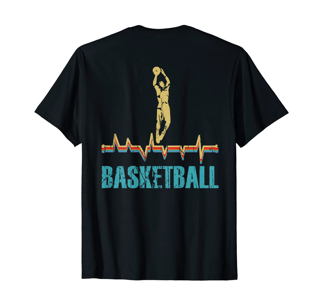 Basketball Basketball Hoop Gift T-Shirt - Minimalist Print for Adults - T-Shirt, Sweatshirt, Hoodie