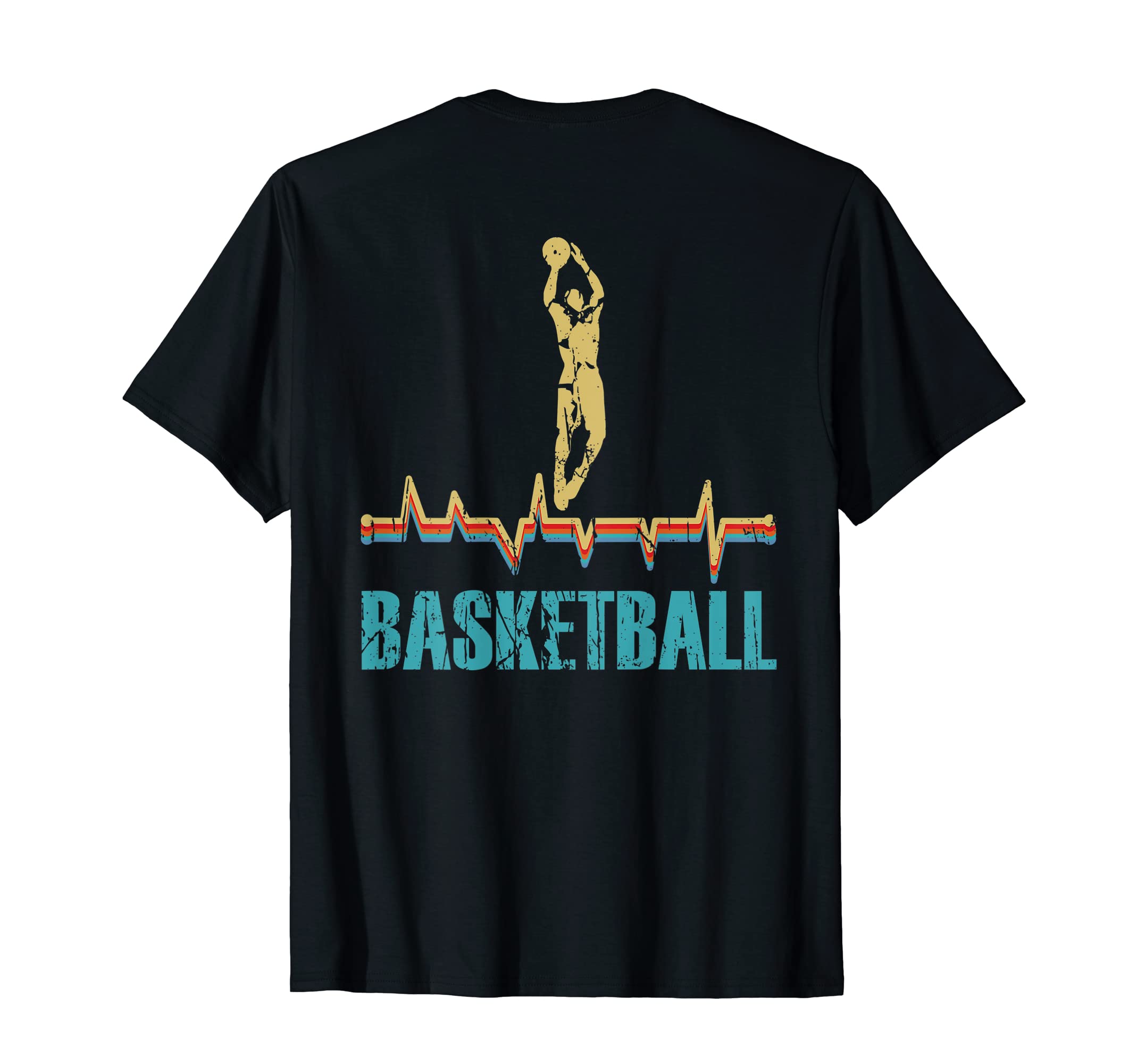 Basketball Basketball Hoop Gift T-Shirt - Minimalist Print for Adults - T-Shirt, Sweatshirt, Hoodie