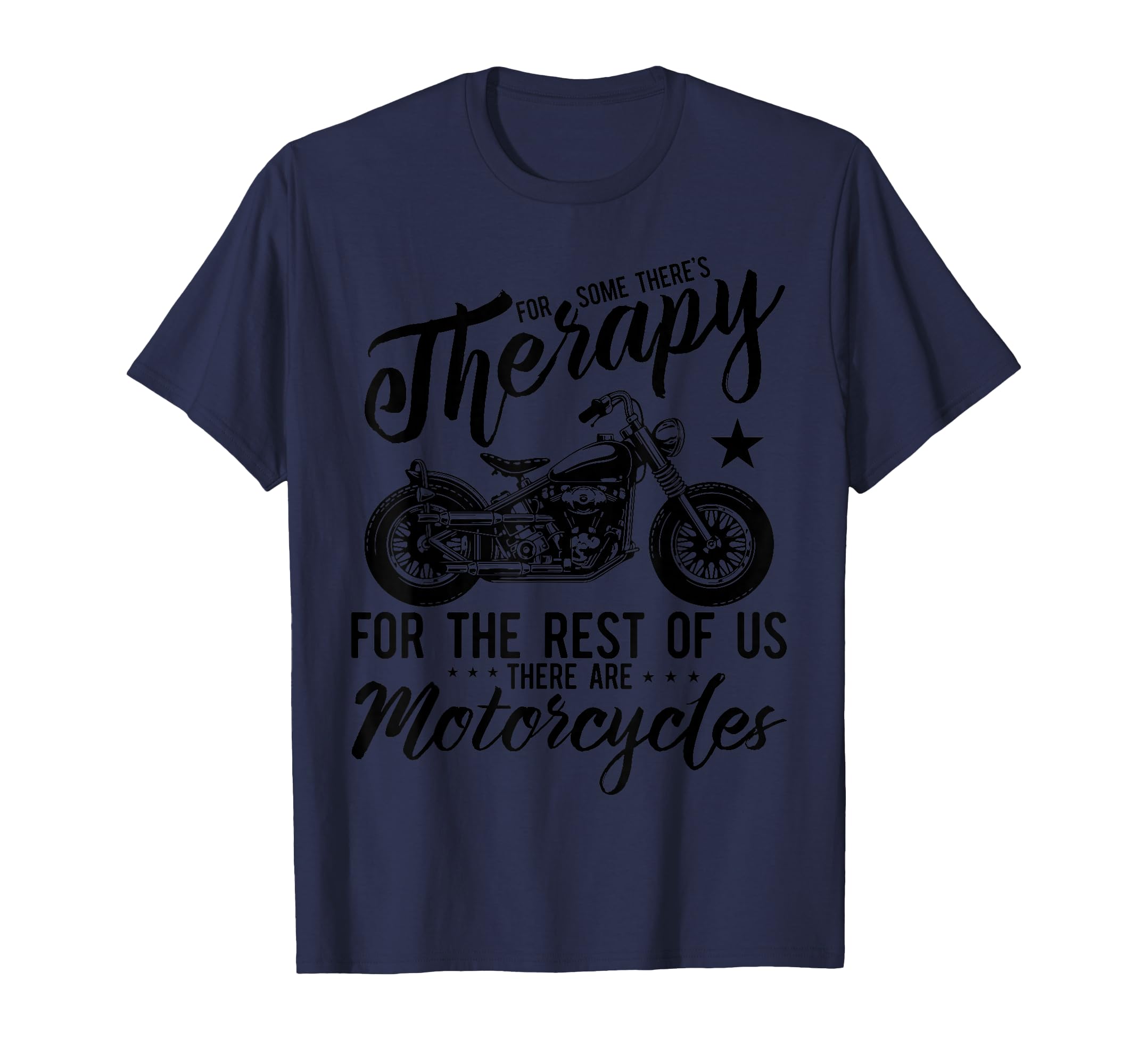 Motorcycle Rider Therapy T-Shirt - Casual Everyday Wear Men Women - T-Shirt, Sweatshirt, Hoodie
