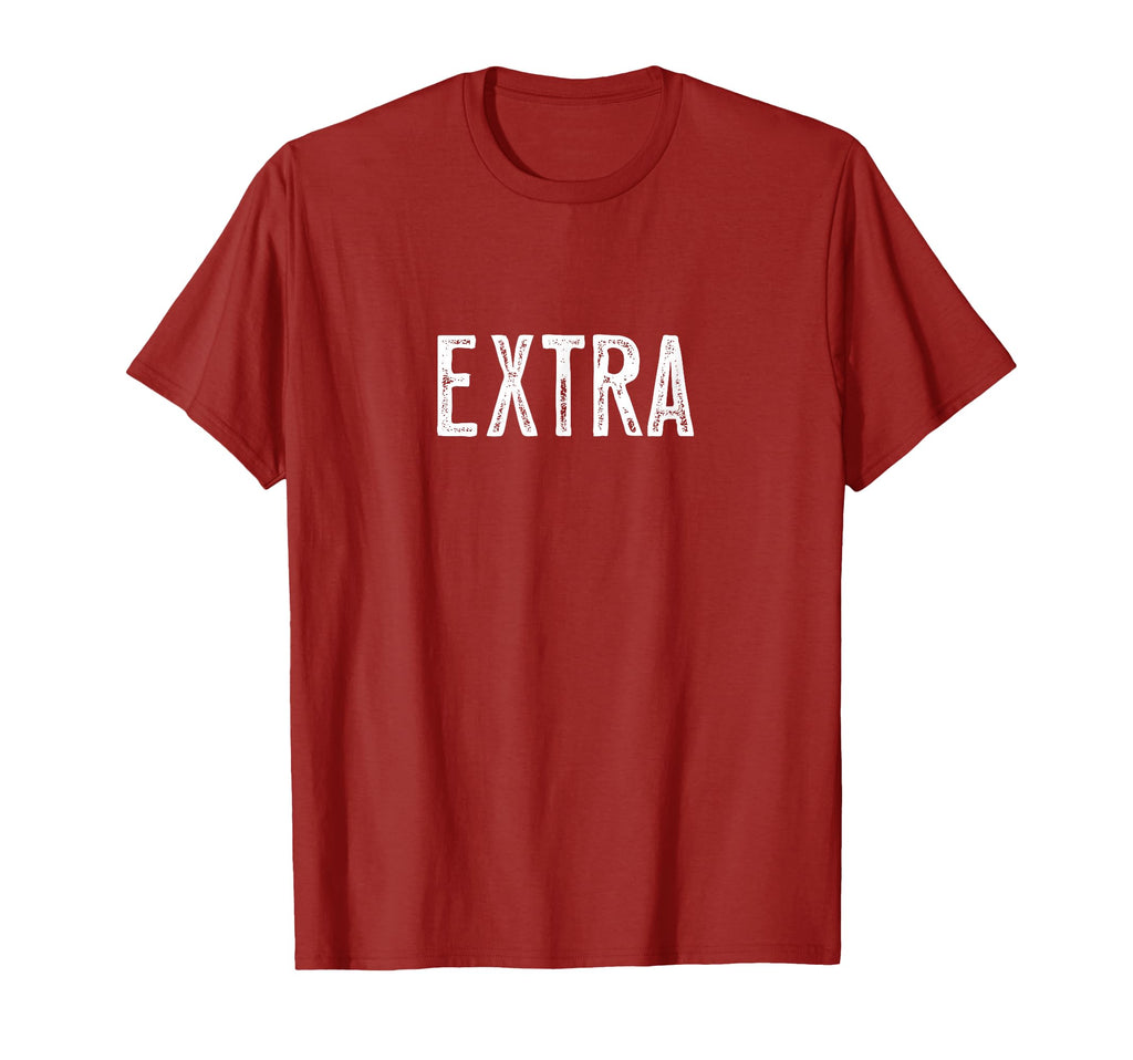 Extra Text Minimalist Bold T-Shirt - Custom Art Print for Adults - T-Shirt, Sweatshirt, Hoodie