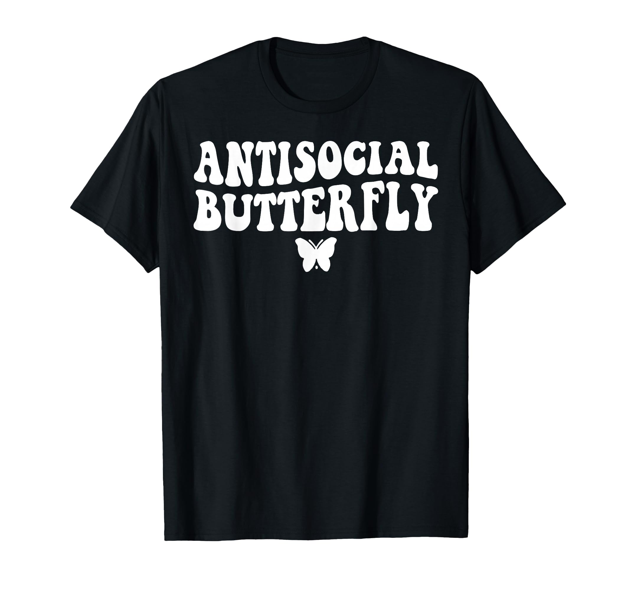 Adults Black Cotton Short Sleeve T-Shirt - Minimalist Print Men Women - T-Shirt, Sweatshirt, Hoodie