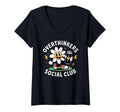 Womens Overthinkers Social Club Funny T-Shirt - Unique Graphic Unisex - T-Shirt, Sweatshirt, Hoodie