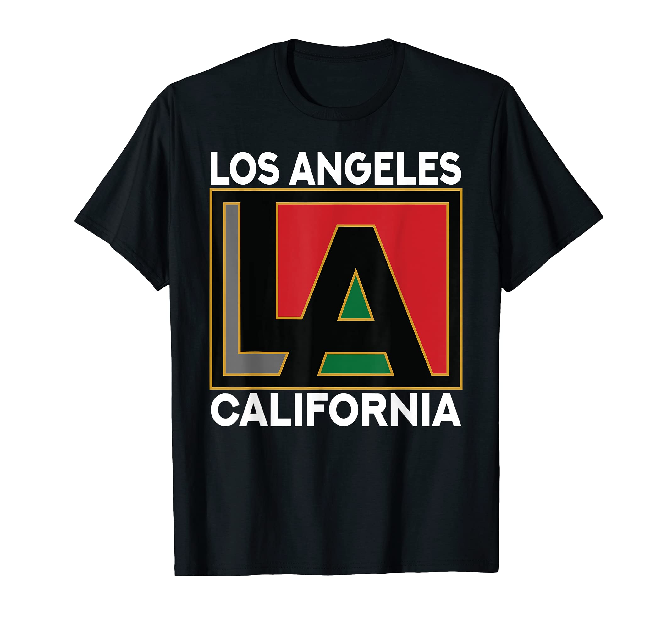 Los Angeles California Usa Typography T-Shirt - Novelty Apparel Men Women - T-Shirt, Sweatshirt, Hoodie