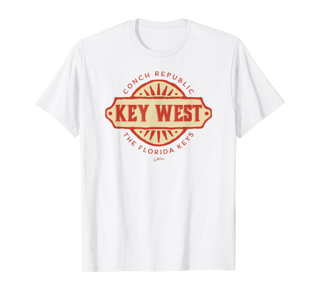 Jcombs Key West Conch Republic Florida T-Shirt - Unique Graphic Men Women - T-Shirt, Sweatshirt, Hoodie