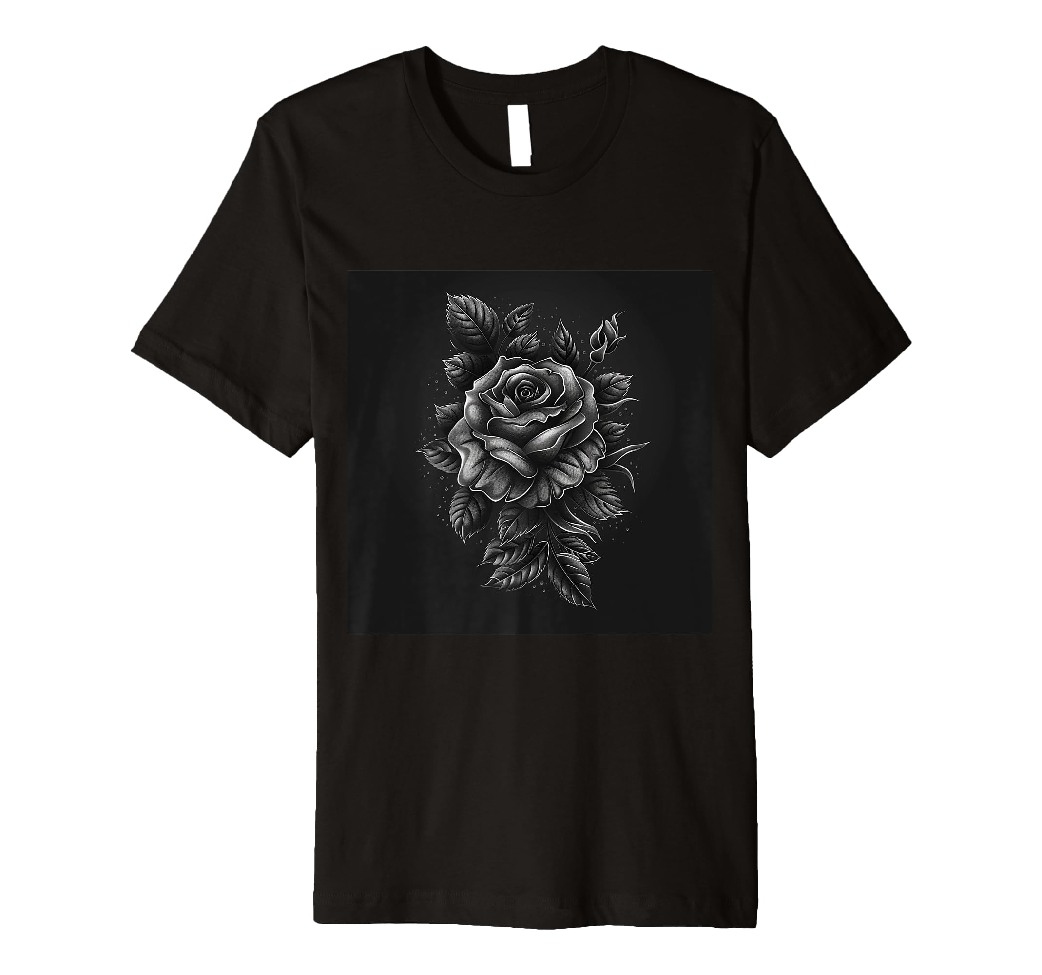 Floral Pattern Gift Flower Tattoo T-Shirt - Custom Art Print Men Women - T-Shirt, Sweatshirt, Hoodie