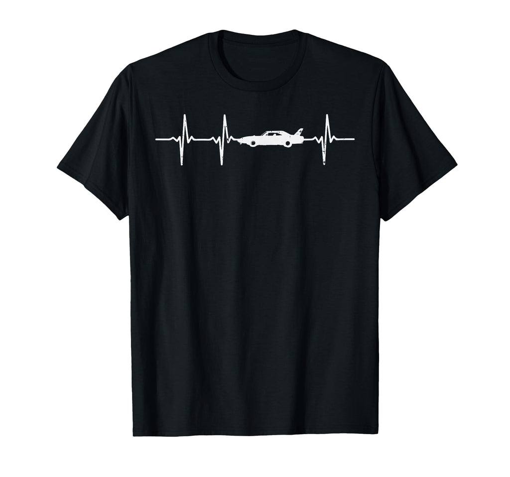 Heartbeat Car Drag Race Pulse Strip T-Shirt - Fun Novelty Design Men Women - T-Shirt, Sweatshirt, Hoodie