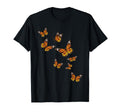 Flying Butterflies Butterfly T-Shirt - Casual Everyday Wear Men Women - T-Shirt, Sweatshirt, Hoodie