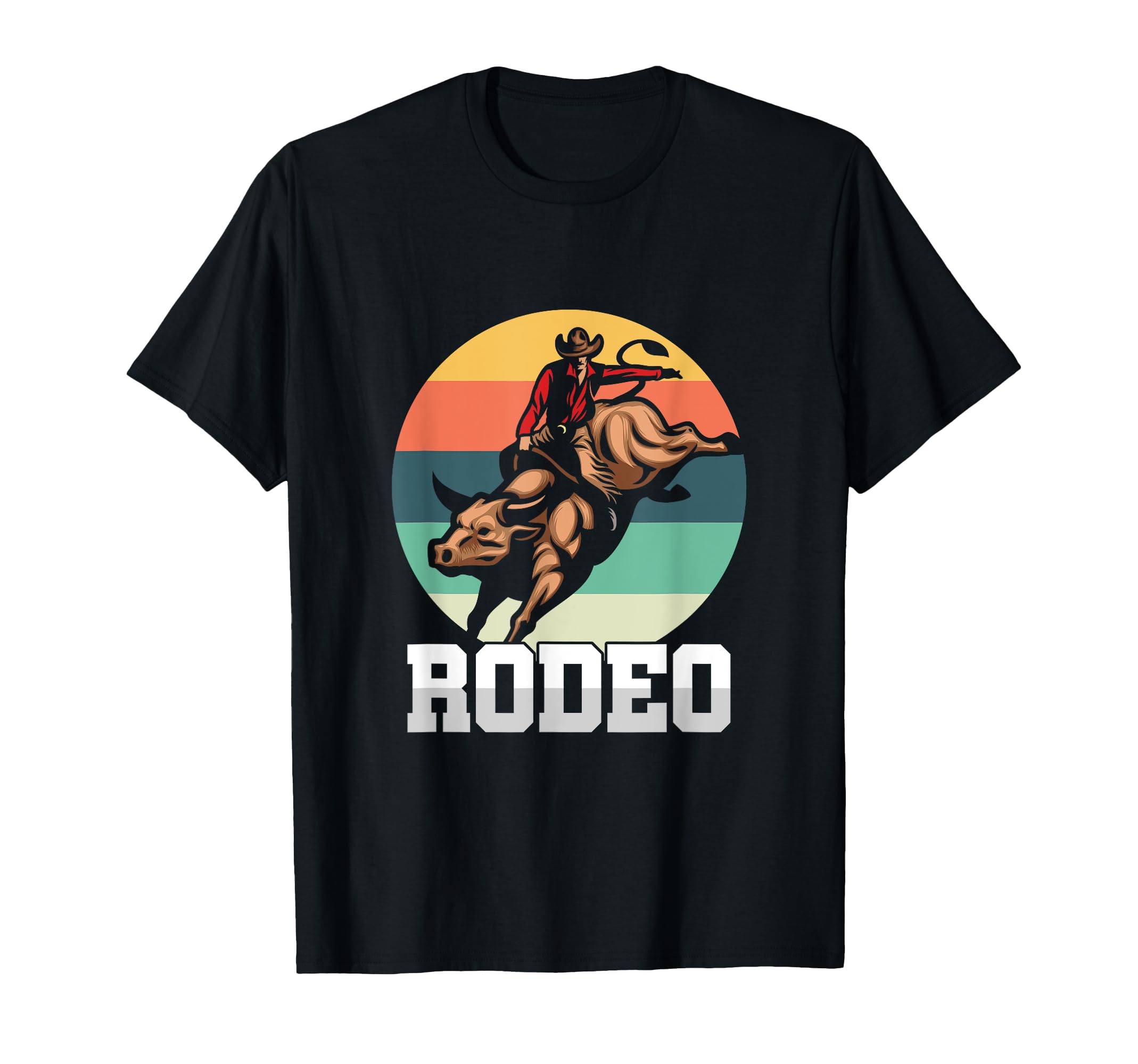 Rodeo Cowboy Bull Rider Western T-Shirt - Casual Everyday Wear for Adults - T-Shirt, Sweatshirt, Hoodie