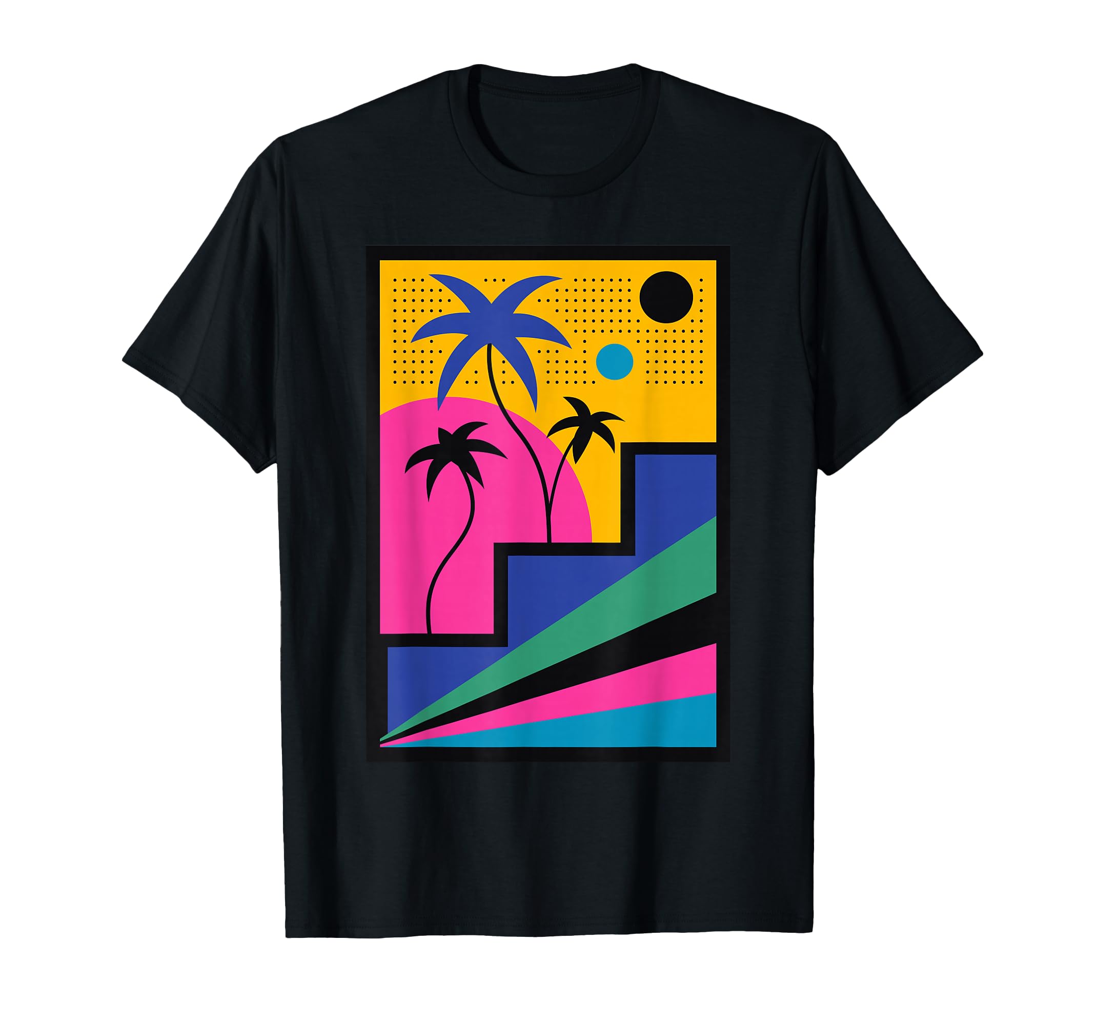 Geometric 80S Memphis T-Shirt - Streetwear Style Men Women - T-Shirt, Sweatshirt, Hoodie
