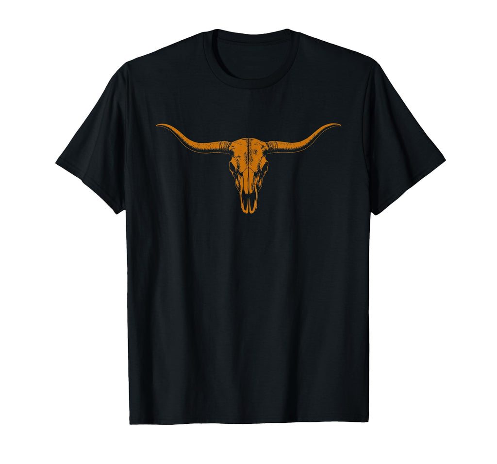 Cow Skull Cowgirl Cowboy T-Shirt - Trendy Graphic Unisex - T-Shirt, Sweatshirt, Hoodie