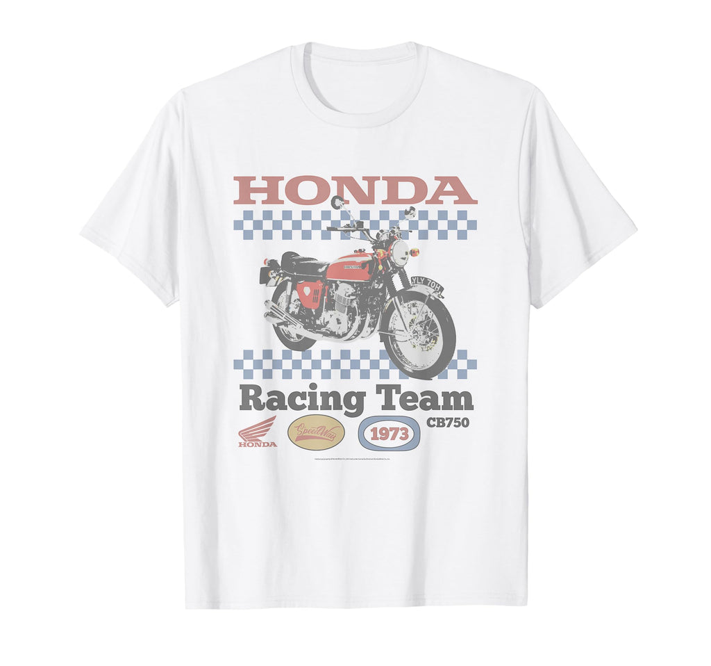 Honda Cb750 Motorcycle Racing 1973 T-Shirt - Unique Graphic Unisex - T-Shirt, Sweatshirt, Hoodie